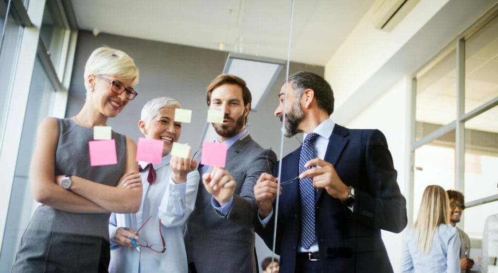 Business people, office